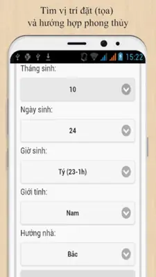 PHONG THỦY PHÒNG NGỦ android App screenshot 13