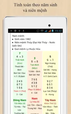 PHONG THỦY PHÒNG NGỦ android App screenshot 1