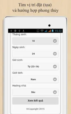 PHONG THỦY PHÒNG NGỦ android App screenshot 3