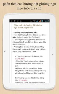 PHONG THỦY PHÒNG NGỦ android App screenshot 5